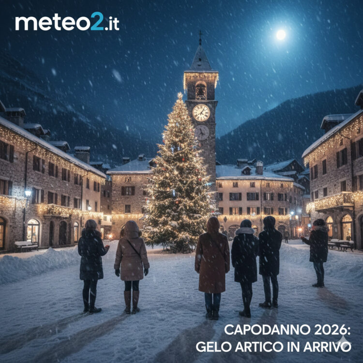 Previsioni Meteo Capodanno 2026: Gelo Artico in Arrivo, Neve a Quote Basse e Crollo Termico?