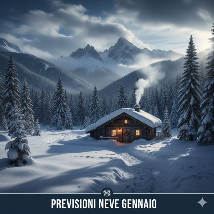 Previsioni Neve Gennaio: Cosa Aspettarsi dai Modelli Meteo e dal Vortice Polare