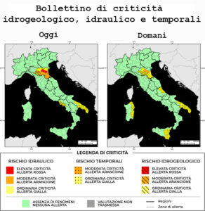 Bollettino di allerta meteo del 25/12/2025