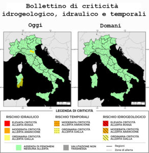 Bollettino di allerta meteo del 27/12/2025