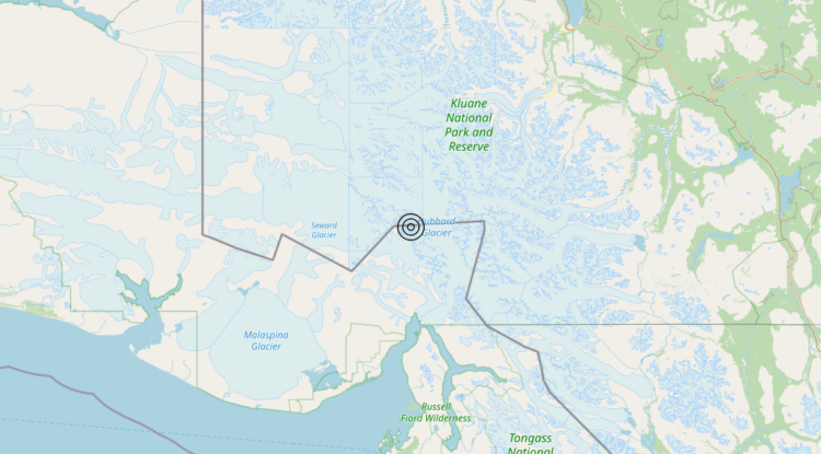 Terremoto Southeastern Alaska, United States [Land: United States] – Magnitudo 6.7