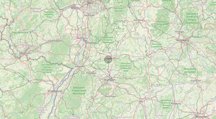 Terremoto Germany – Magnitudo 3.0