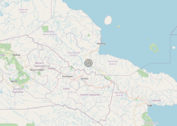 Terremoto Papua New Guinea [Land] – Magnitudo 6.4