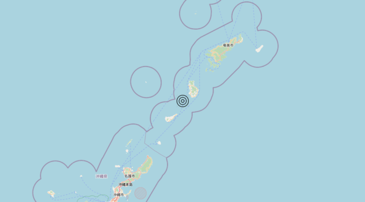Terremoto Ryukyu Islands, Japan [Sea: Japan] – Magnitudo 5.5