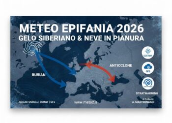 Previsioni Meteo Epifania 2026: il Gelo Siberiano punta l’Italia? La tendenza shock