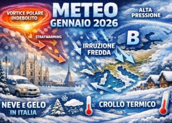 Meteo fine Gennaio 2026: possibile svolta polare e l’incognita dei Giorni della Merla