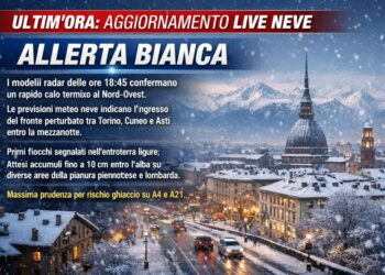 Previsioni meteo neve: il Nord Italia si prepara alla neve in pianura. Torino, Milano, Bergamo, Piacenza ecco i dettagli