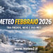 Meteo febbraio 2026: cosa aspettarsi dal mese più delicato dell’inverno