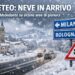 Meteo: neve in arrivo. Abbondante su alcune aree di pianura