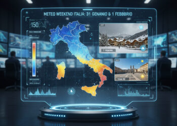 Meteo Weekend 31 Gennaio e 1 Febbraio 2026: Previsioni Dettagliate per non Farsi Cogliere Impreparati