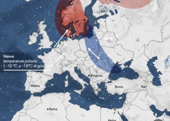 Meteo febbraio 2026: verso una svolta gelida a causa del vortice polare