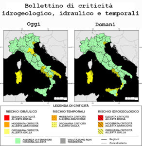 Bollettino di allerta meteo del 25/01/2026