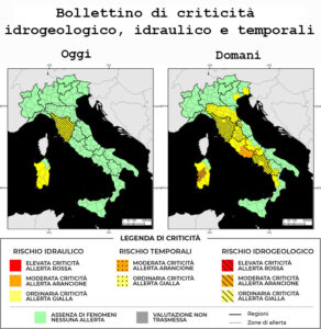 Bollettino di allerta meteo del 27/01/2026