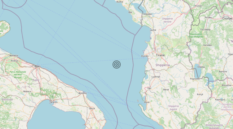 Terremoto Adriatico Meridionale (MARE) – Magnitudo 3.2