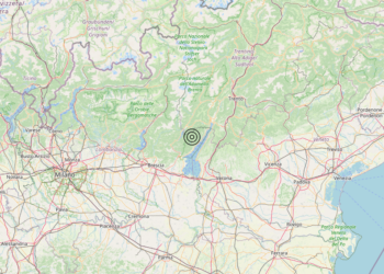 Terremoto 3 km NW Gargnano (BS) – Magnitudo 3.4