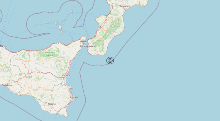 Terremoto Costa Calabra sud-orientale (Reggio di Calabria) – Magnitudo 5.1
