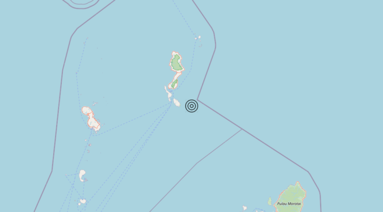 Terremoto Talaud Islands, Indonesia [Sea: Indonesia] – Magnitudo 6.4