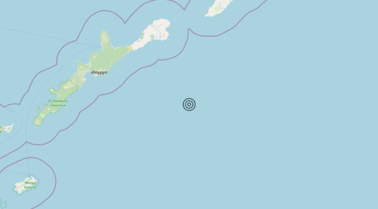 Terremoto Conflict zone Japan/Russia [Sea] – Magnitudo 6.3