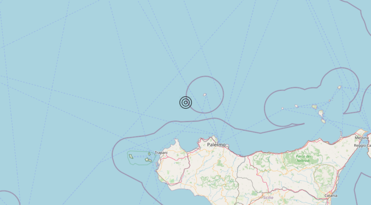 Terremoto Tirreno Meridionale (MARE) – Magnitudo 3.3