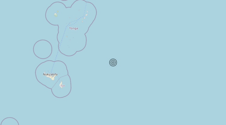Terremoto Tonga Islands [Sea: Tonga] – Magnitudo 6.1
