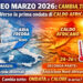 Meteo marzo 2026: cambia tutto, verso la prima ondata di caldo africano?