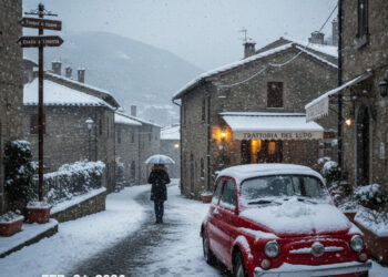 Meteo febbraio 2026: neve a bassa quota dal 20 al 28 del mese