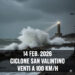 Ciclone ci San Valentino: nuova tempesta sul mediterraneo. Previsioni di neve e freddo?