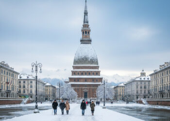 Meteo giornale: neve in pianura al Nord, attesa bianca tra Milano e Torino
