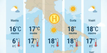 Previsioni meteo: settimana dal 23 al 27 febbraio 2026 Previsioni meteo: settimana dal 23 al 27 febbraio 2026
