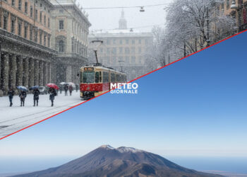 Meteo giornale: tempo ancora instabile con neve a bassa quota al nord. Ma al sud è caldo anche in alta montagna