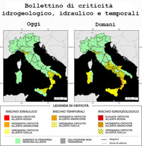 Bollettino di allerta meteo del 11/02/2026
