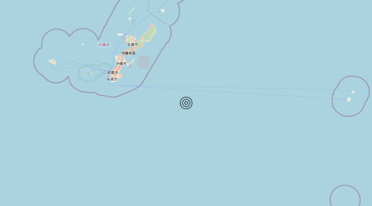 Terremoto Ryukyu Islands, Japan [Sea: Japan] – Magnitudo 5.6