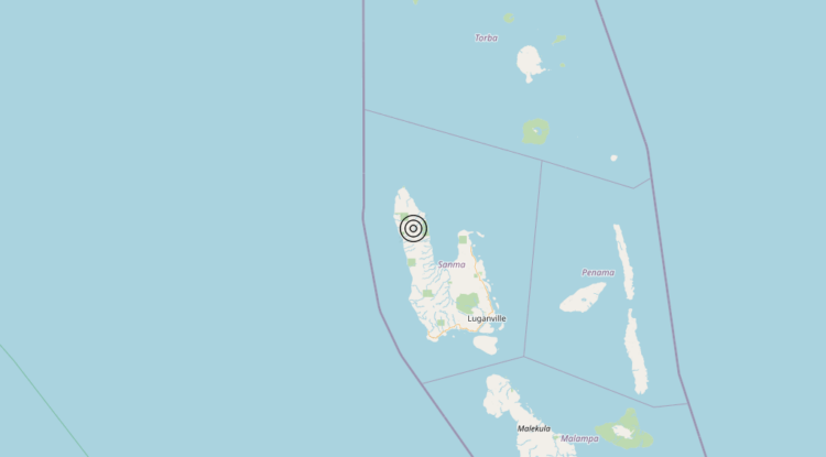 Terremoto Vanuatu Islands [Land: Vanuatu] – Magnitudo 6.3