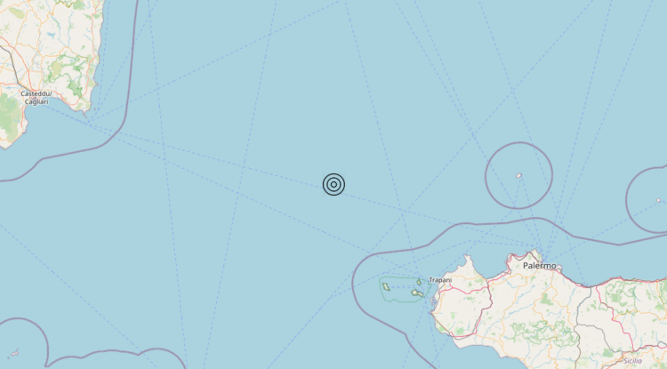 Terremoto Tirreno Meridionale (MARE) – Magnitudo 3.6