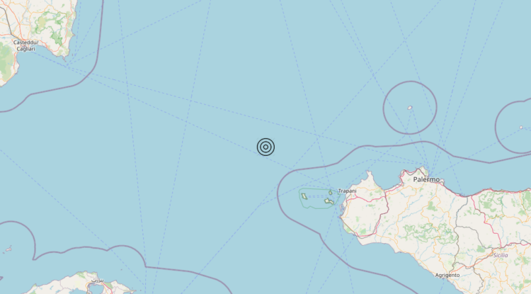 Terremoto Tirreno Meridionale (MARE) – Magnitudo 3.7
