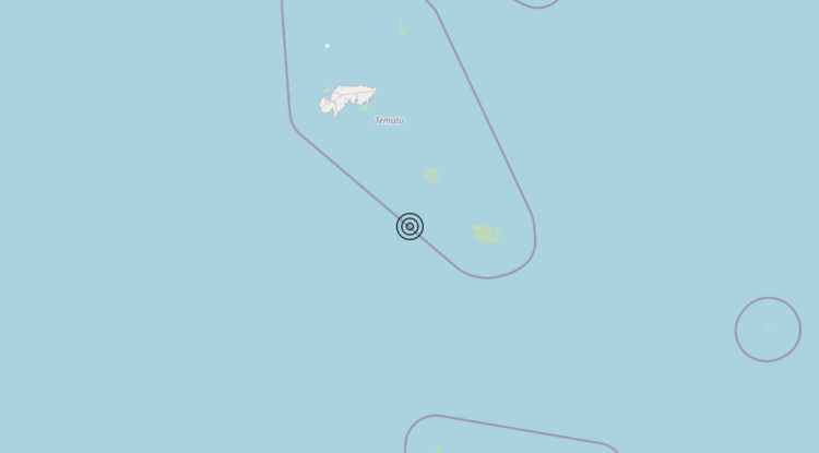 Terremoto Solomon Is. [Sea] – Magnitudo 6.1