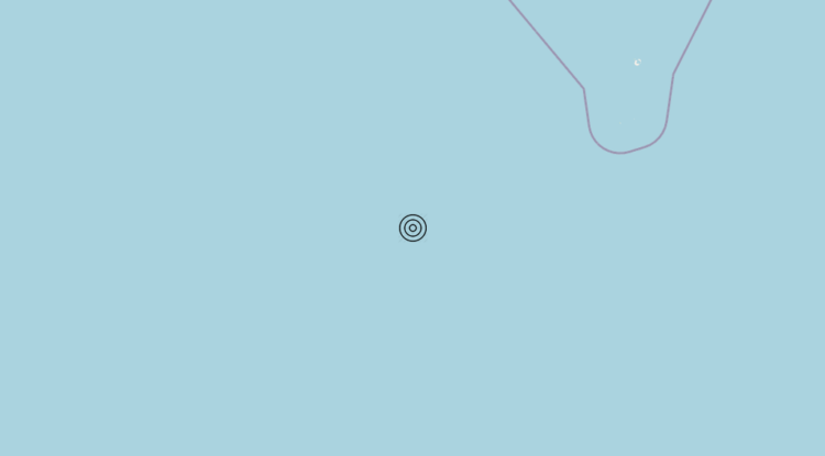 Terremoto South of Fiji Islands [Sea: Fiji] – Magnitudo 5.8