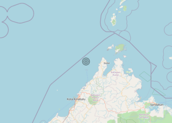Terremoto Malaysia [Sea] – Magnitudo 6.7