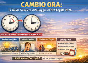 Cambio ora 2026: stanotte torna l’ora legale, ecco quando spostare le lancette