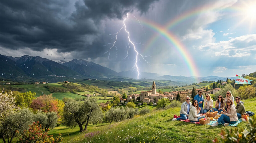 Pasqua 2026: meteo instabile e freddo? E pasquetta?