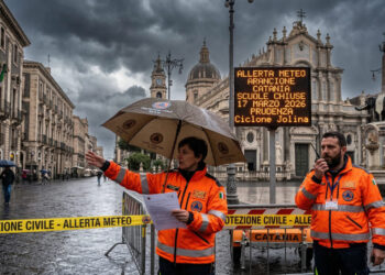 Allerta Meteo Catania: Scuole Chiuse e Ciclone Jolina il 17 Marzo 2026