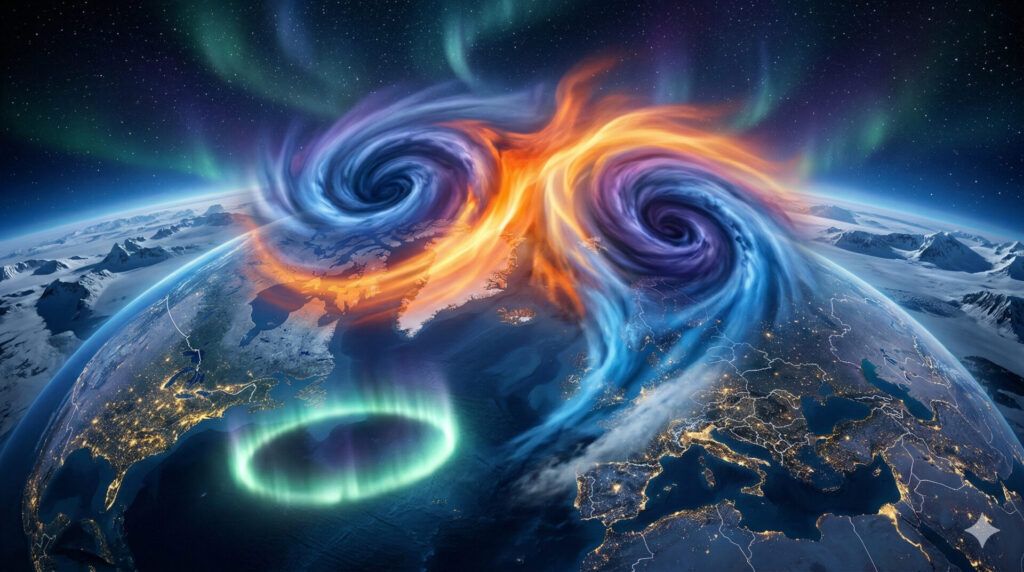 Vortice polare previsioni: lo split di marzo spacca l’inverno in due, Italia nel mirino del gelo