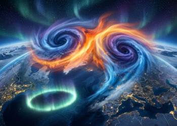 Vortice polare previsioni: lo split di marzo spacca l’inverno in due, Italia nel mirino del gelo
