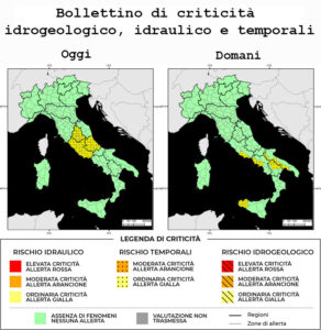 Bollettino di allerta meteo del 12/03/2026