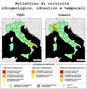 Bollettino di allerta meteo del 13/03/2026