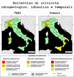 Bollettino di allerta meteo del 14/03/2026