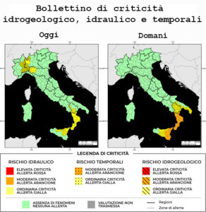 Bollettino di allerta meteo del 15/03/2026
