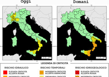 Bollettino di allerta meteo del 15/03/2026