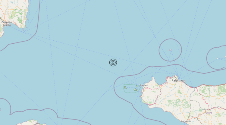 Terremoto Tirreno Meridionale (MARE) – Magnitudo 3.2