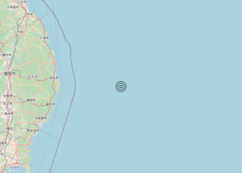Terremoto Off east coast of Honshu, Japan [Sea: Japan] – Magnitudo 5.8